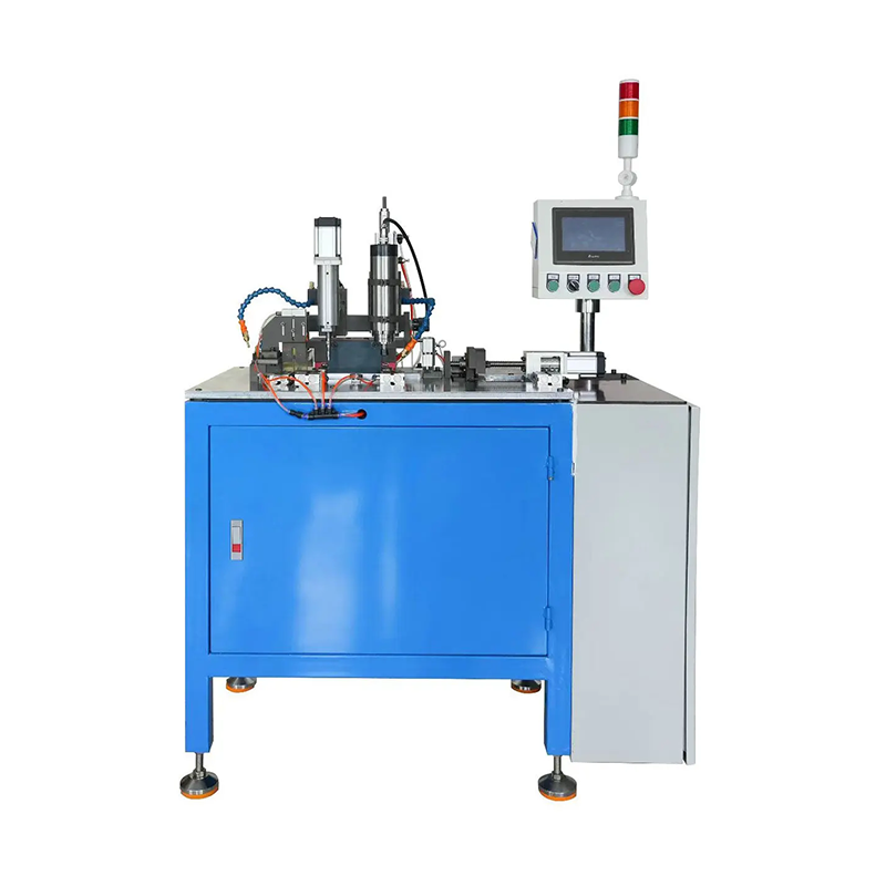 高低孔散热片加工一体机